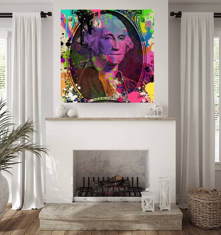 Original Abstract Expressionism Pop Culture/Celebrity Digital by Robert Erod