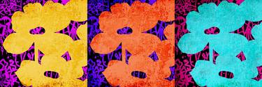 Original Abstract Expressionism Floral Digital by Robert Erod