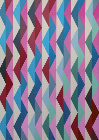 Original Abstract Patterns Paintings by Martina Regina Kramer