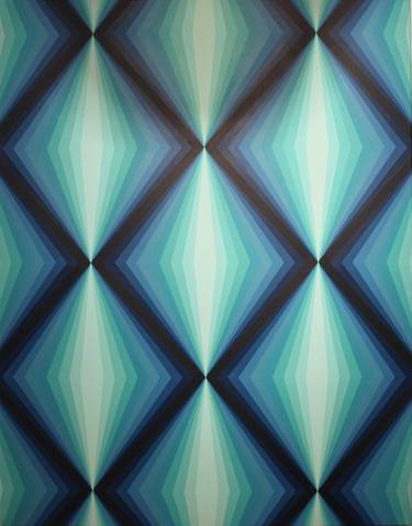 Original Abstract Patterns Paintings by Martina Regina Kramer