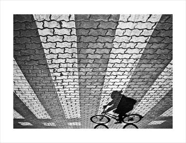 Cyclist  / Spotlight Award Black &White Magazine Single Image Contest 2016 thumb