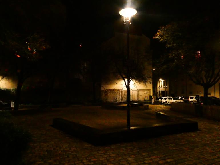 Original Architecture Photography by Sandra Morice | Contemporary Art on Paper | The night