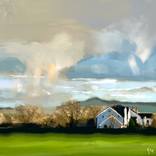 Evening Rain Ireland by Rex Maurice Oppenheimer