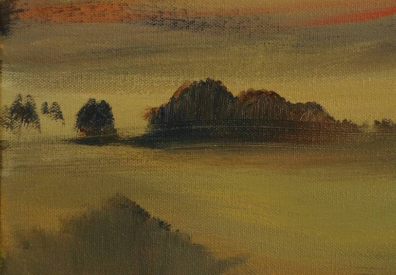 Original Impressionism Landscape Painting by Rex Maurice Oppenheimer