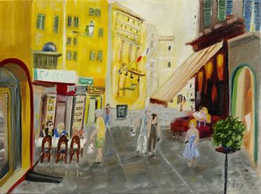 Original Impressionism Places Paintings by Rex Maurice Oppenheimer