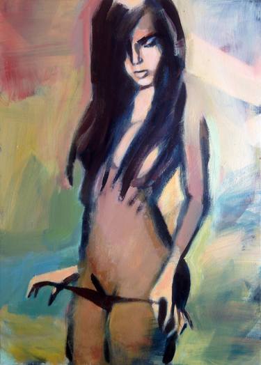 Original Erotic Paintings by Nacht MAHR