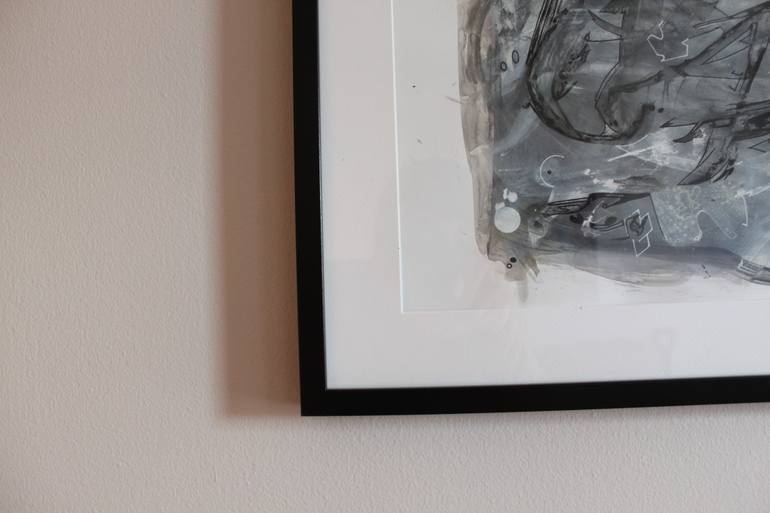 Original Abstract Expressionism Abstract Painting by Maxime Tanguay