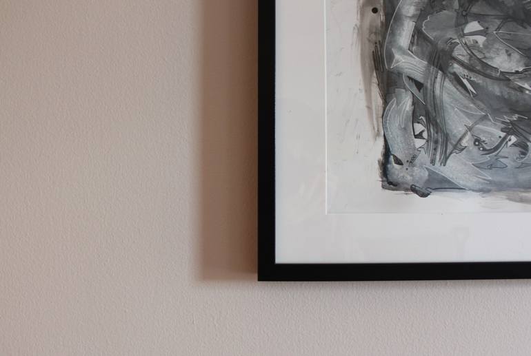 Original Abstract Expressionism Abstract Painting by Maxime Tanguay