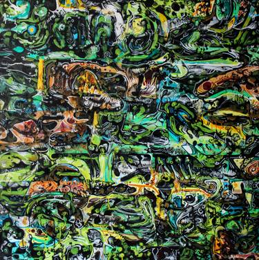 Original Abstract Painting by Maxime Tanguay