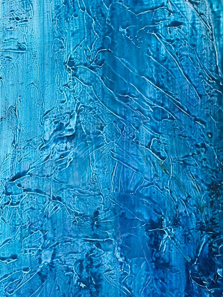 Original Abstract Expressionism Abstract Painting by Takeshi Yokoshima