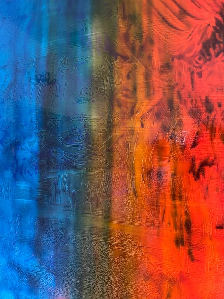 Original Modernism Abstract Painting by Takeshi Yokoshima