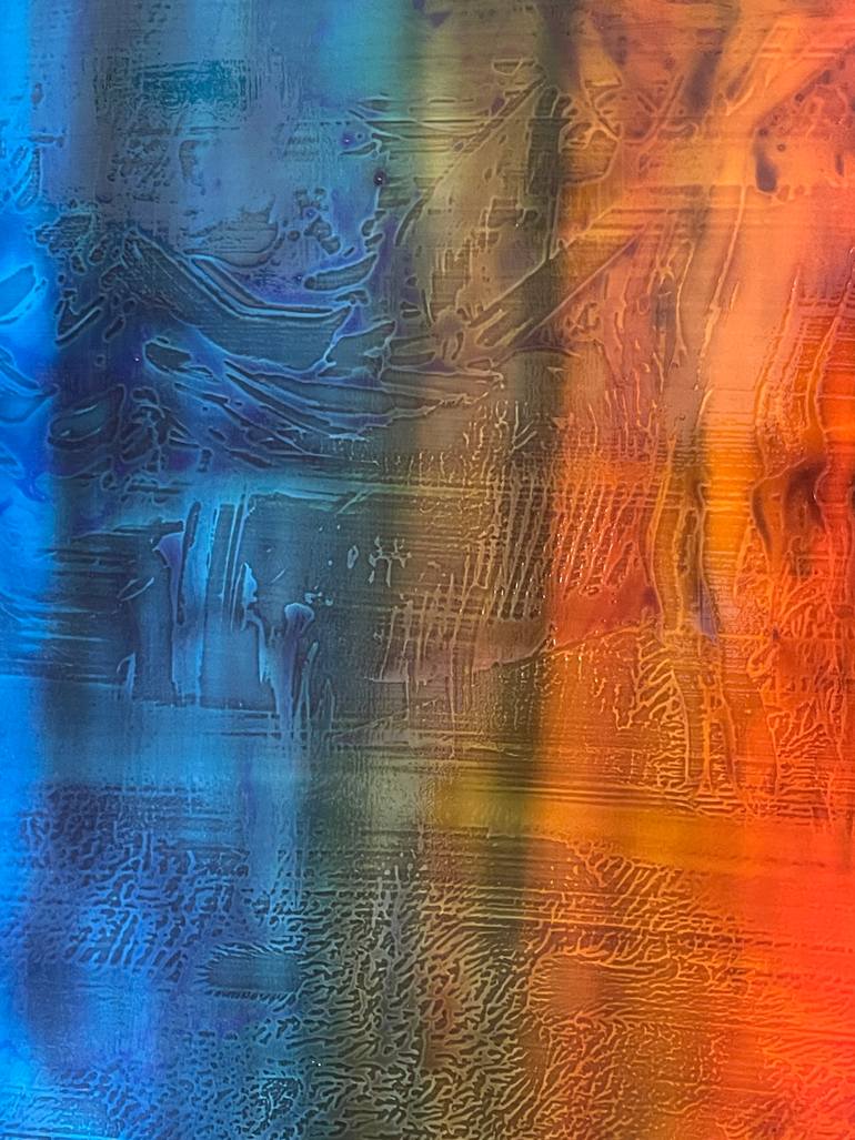 Original Modernism Abstract Painting by Takeshi Yokoshima