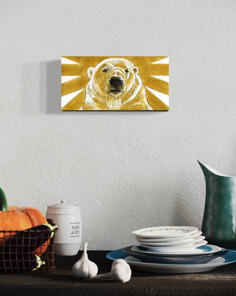 Original Illustration Animal Mixed Media by Christine Montague