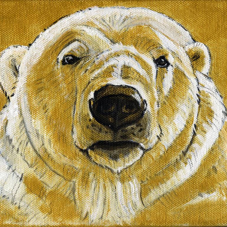 Original Illustration Animal Mixed Media by Christine Montague