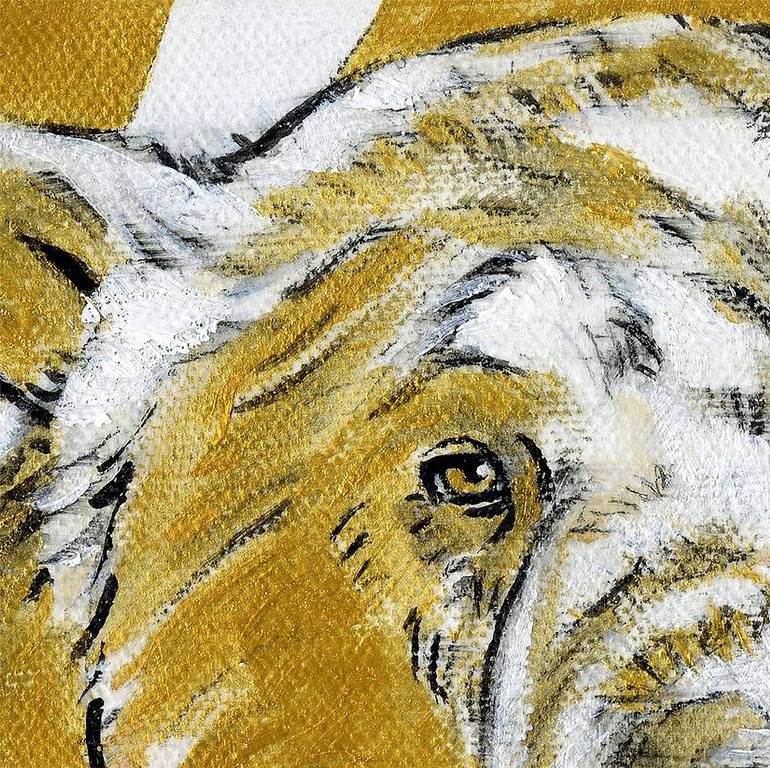 Original Portraiture Animal Painting by Christine Montague