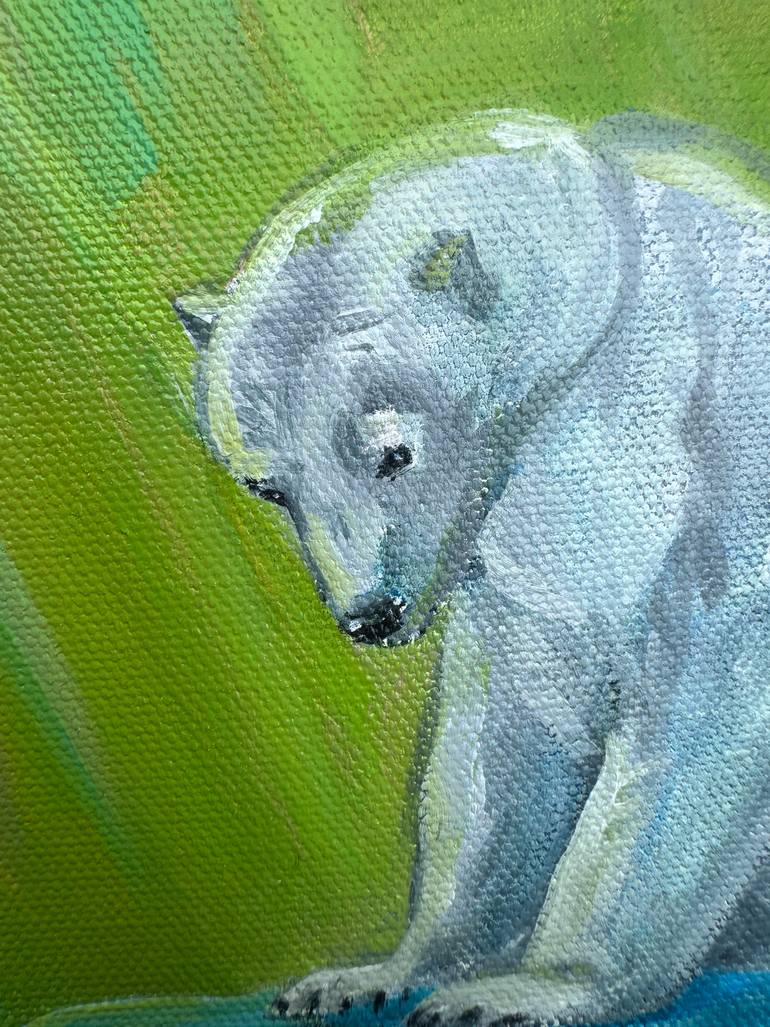 Original Contemporary Animal Painting by Christine Montague