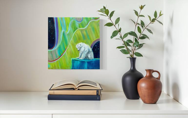 Original Contemporary Animal Painting by Christine Montague