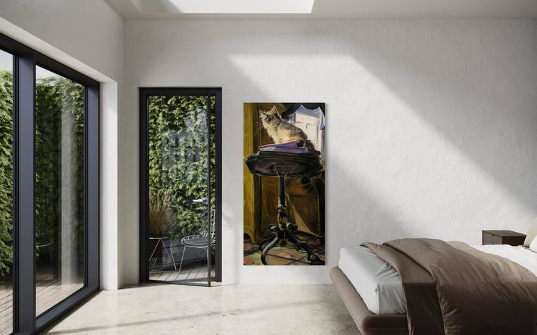 Original Other Cats Painting by Christine Montague