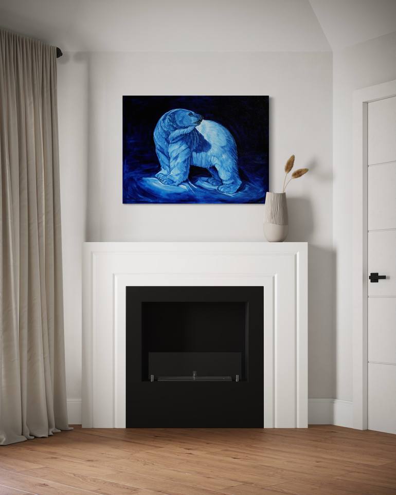 Original Contemporary Animal Painting by Christine Montague