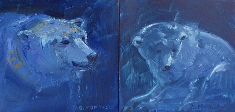 Original Illustration Animal Painting by Christine Montague