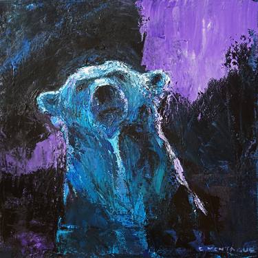 Original Abstract Animal Paintings by Christine Montague
