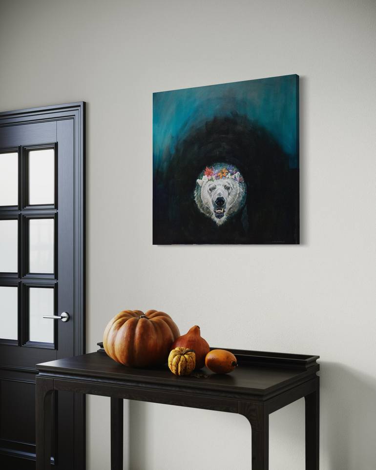 Original Illustration Animal Painting by Christine Montague