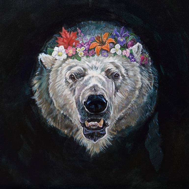 Original Illustration Animal Painting by Christine Montague