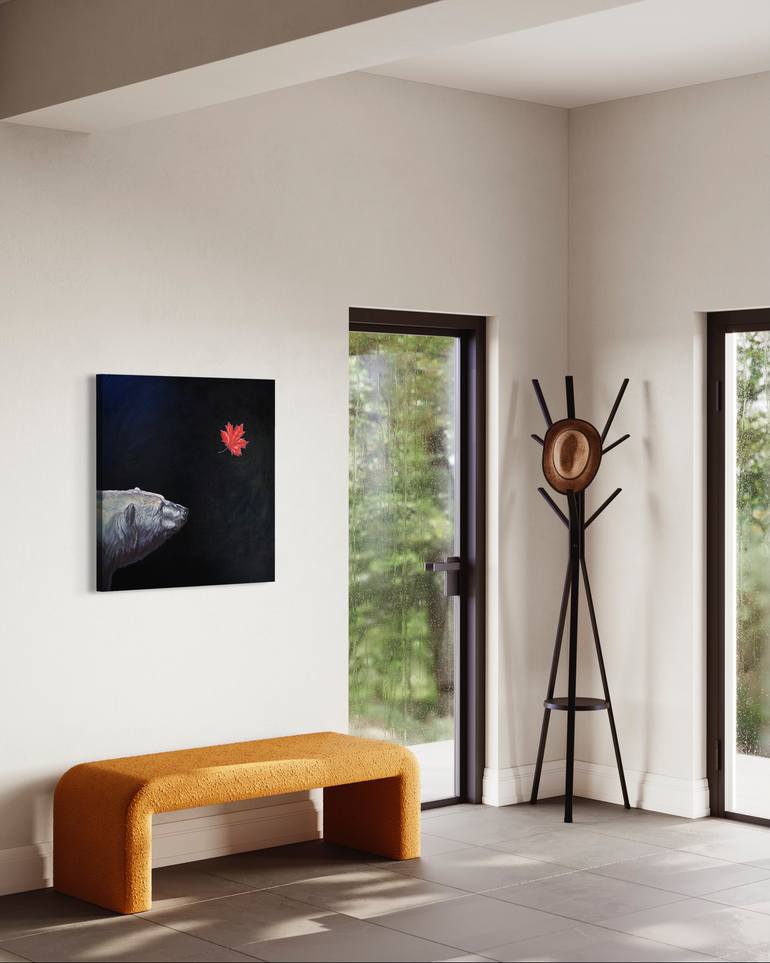 Original Conceptual Animal Painting by Christine Montague