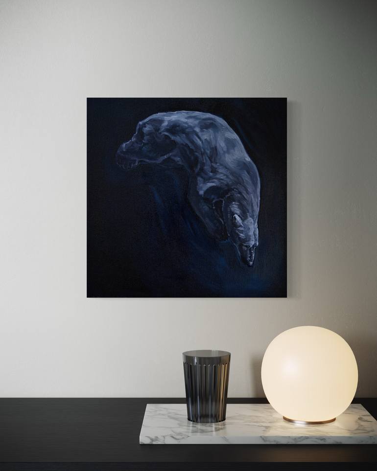 Original Illustration Animal Painting by Christine Montague