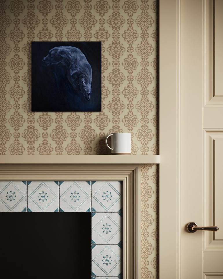 Original Illustration Animal Painting by Christine Montague