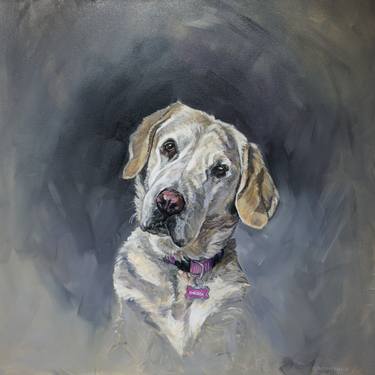 Original Dogs Paintings by Christine Montague