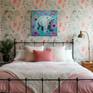 Fuzzball and The Pink Poppies Boho Bedroom