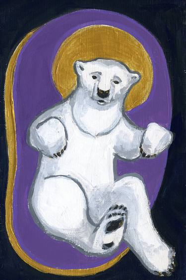 Retro Polar Bear 1 thumb