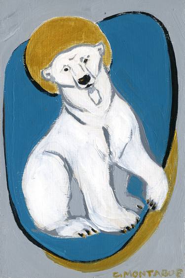 Sun Halo Polar Bear (Golder Bear Polar Bear Series) thumb