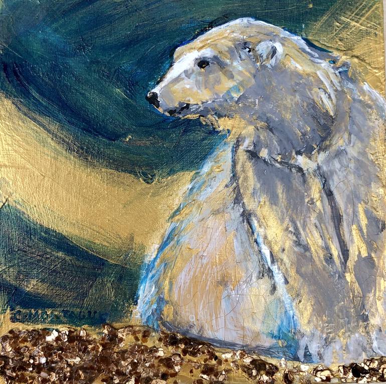 Original Fine Art Animal Painting by Christine Montague