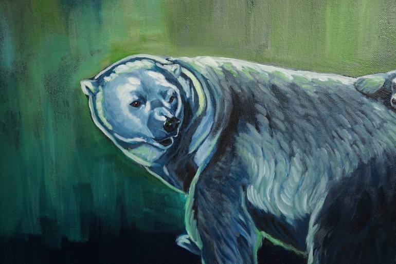 Original Illustration Animal Painting by Christine Montague
