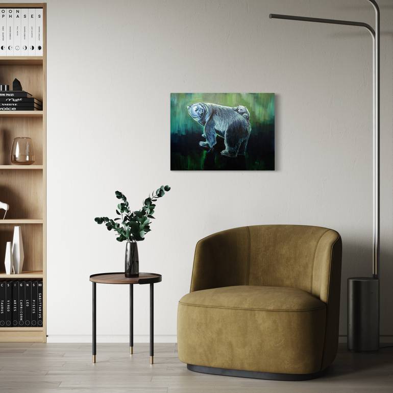 Original Illustration Animal Painting by Christine Montague