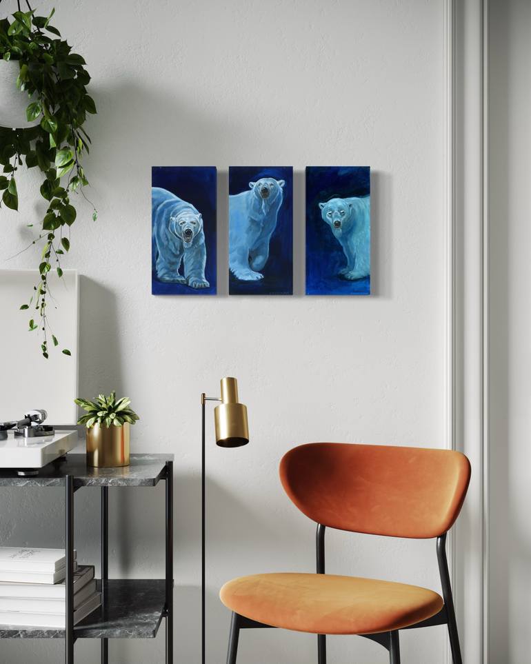 Original Contemporary Animal Painting by Christine Montague