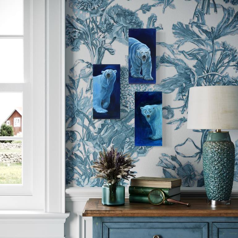 Original Contemporary Animal Painting by Christine Montague