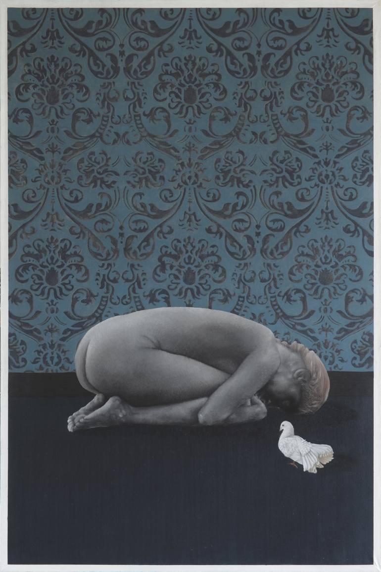 Print of Figurative Interiors Paintings by Davide Filippo Ceccarossi