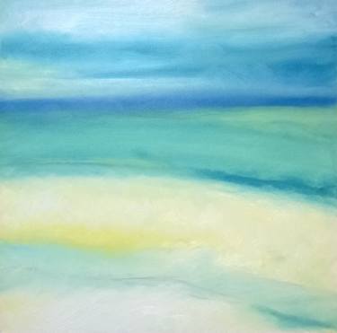 Original Abstract Expressionism Beach Paintings by Calum Hall