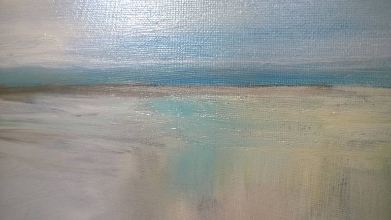 Original Abstract Beach Painting by Calum Hall