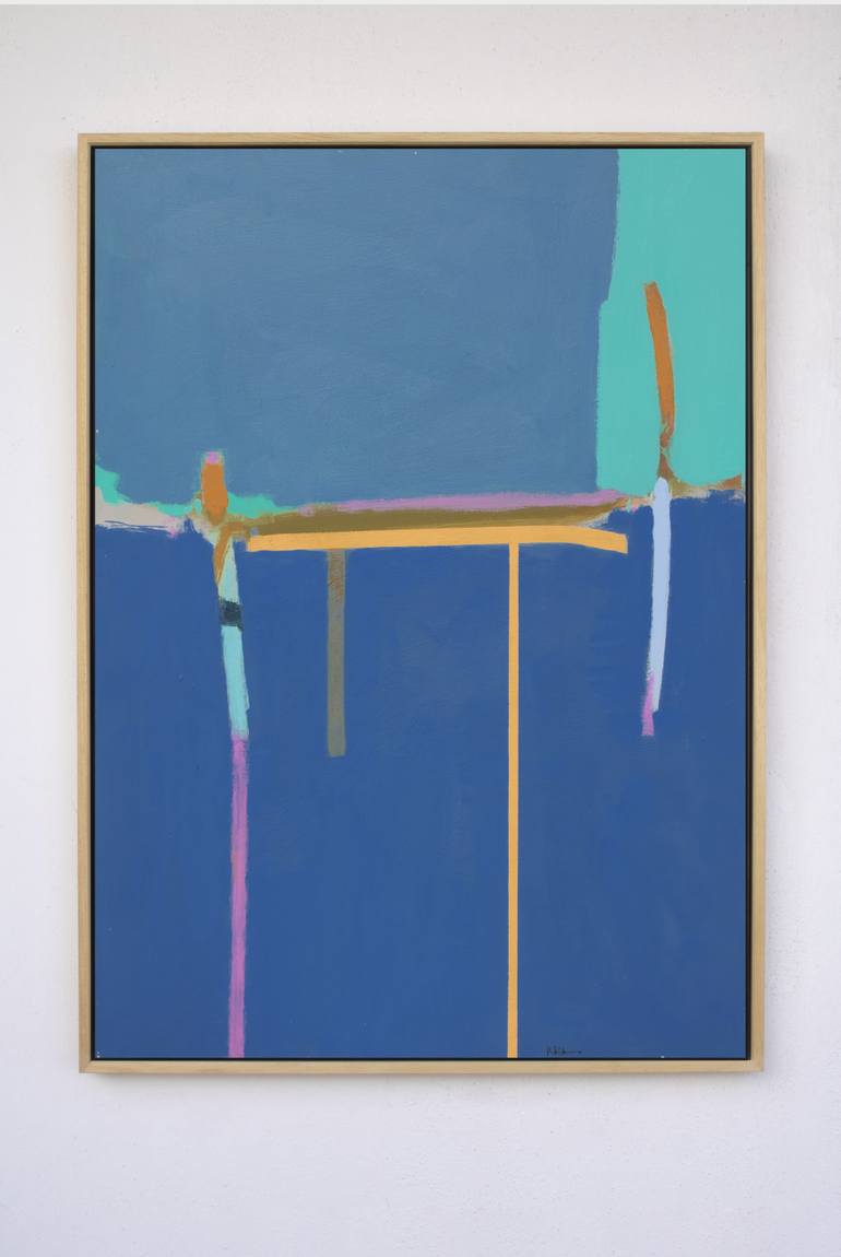 Original Minimalism Abstract Painting by Rossano Liberatore