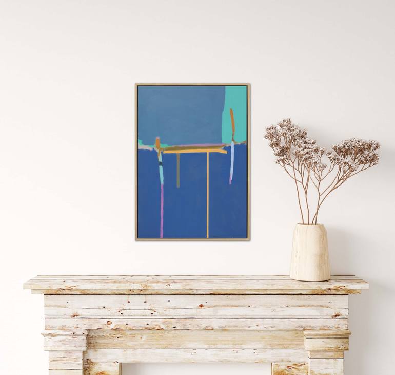 Original Minimalism Abstract Painting by Rossano Liberatore