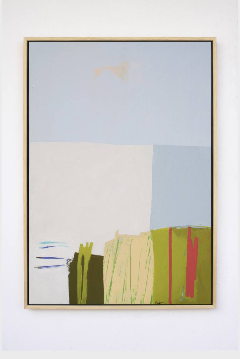 Original Minimalism Abstract Painting by Rossano Liberatore
