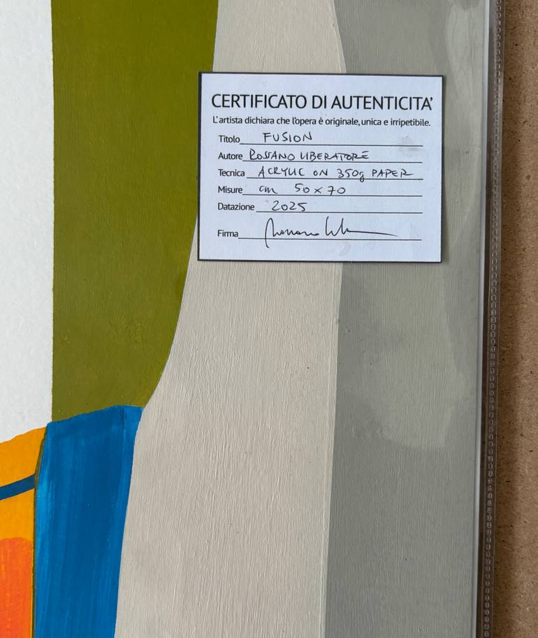 Original Expressionism Abstract Painting by Rossano Liberatore