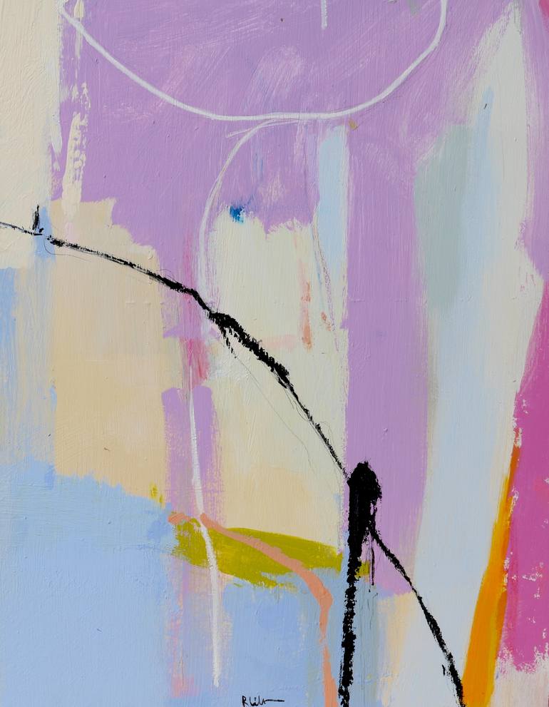 Original Fauvism Abstract Painting by Rossano Liberatore