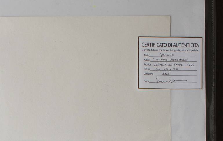 Original Expressionism Abstract Painting by Rossano Liberatore