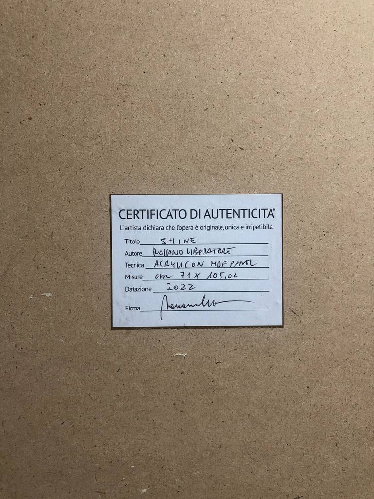 Original Expressionism Abstract Painting by Rossano Liberatore