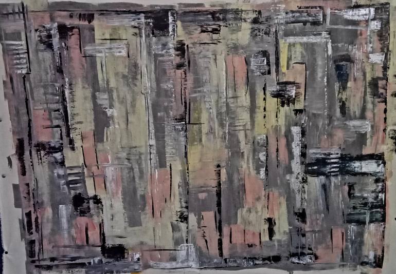 Original Abstract Painting by Diego Souza  Abstract Art on Canvas  Suelo